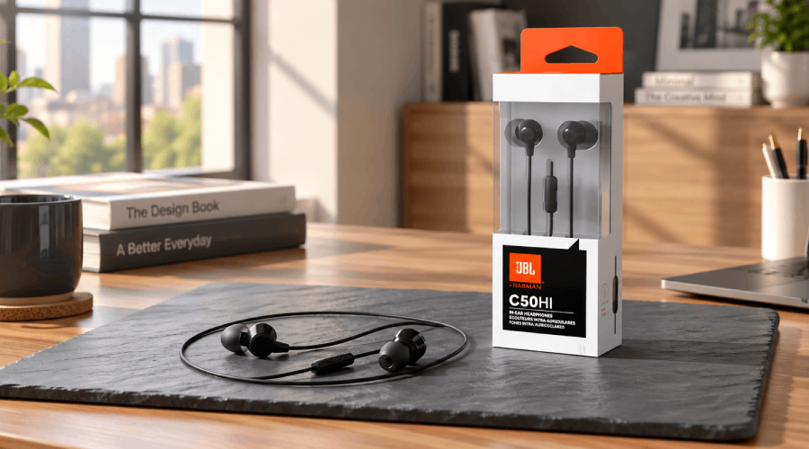Fone de Ouvido JBL C50HI com fio